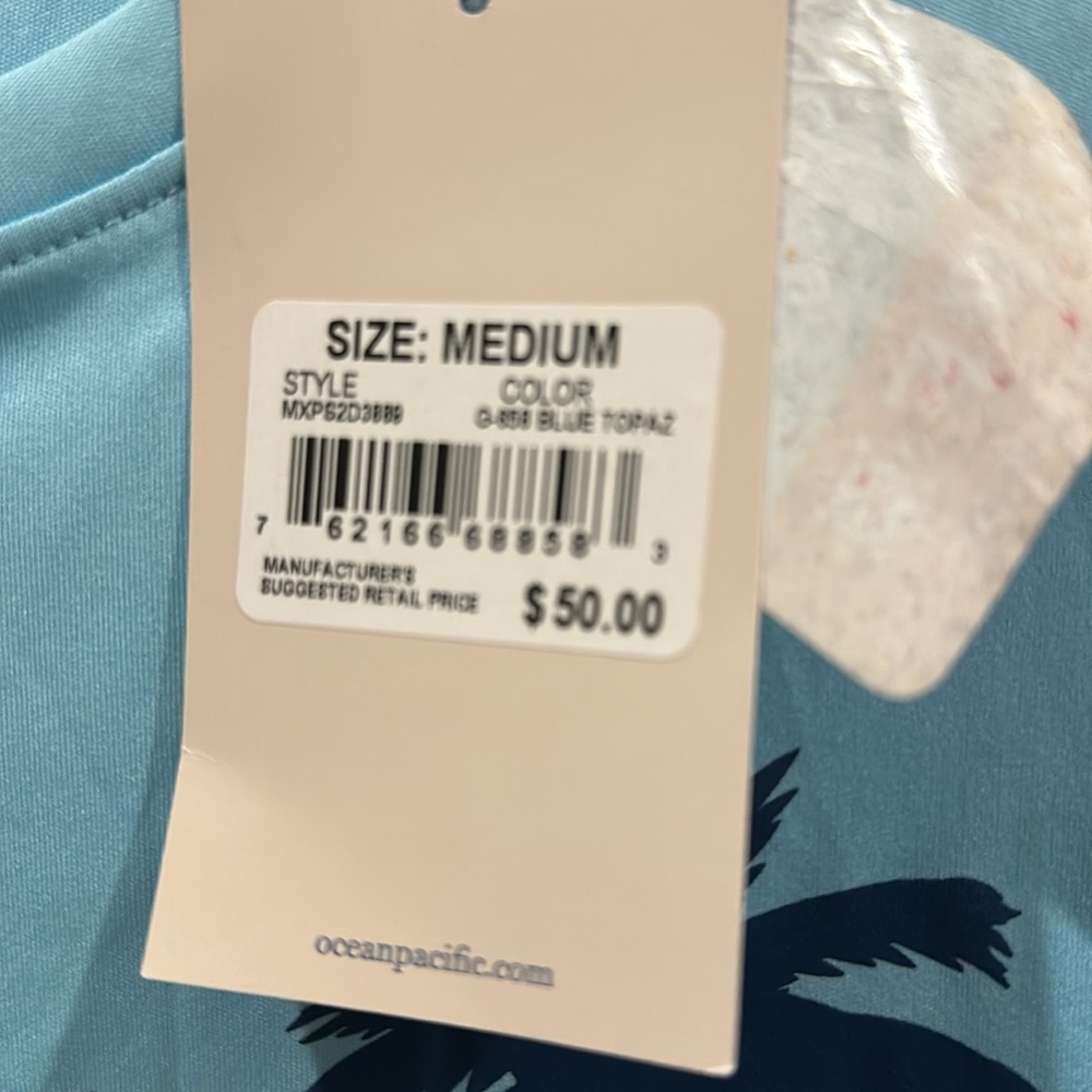 NWT OP Rash Guard Swim Shirt - Picture 3 of 3